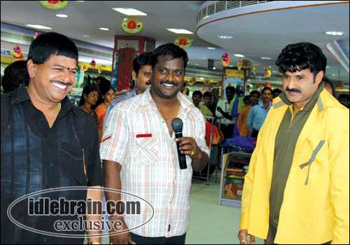 bala krishna working stills
