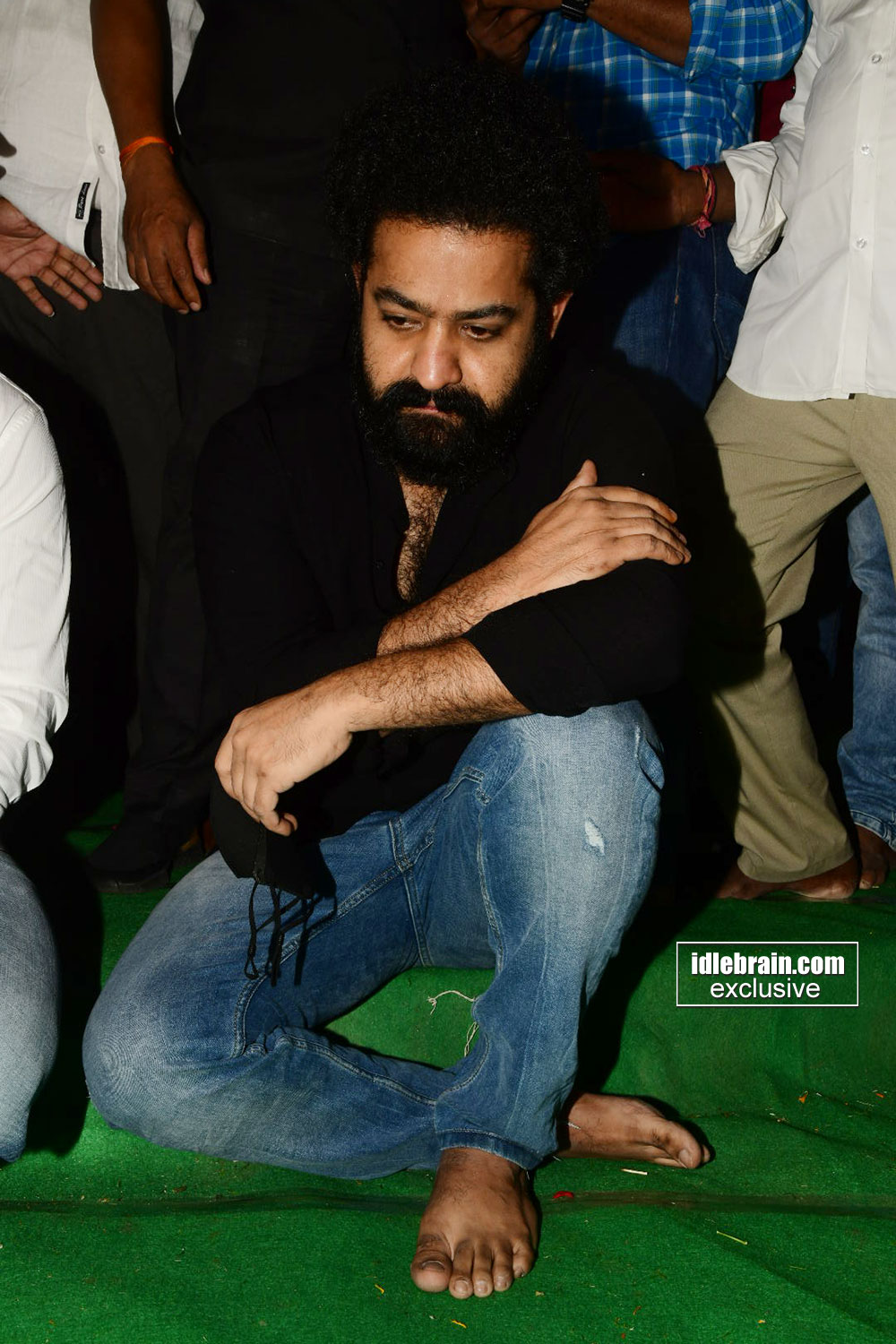 Jr NTR And Kalyanram At NTR Ghat On NTRs 100th Birth Anniversary