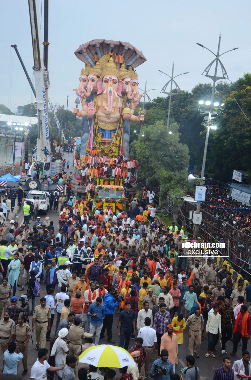 Ganesh Nimajjanam in Hyderabad 2022 Telugu cinema