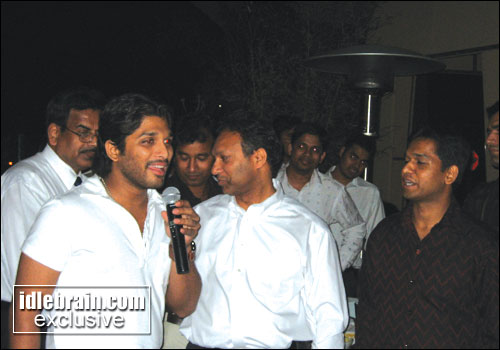 allu arjun at ata