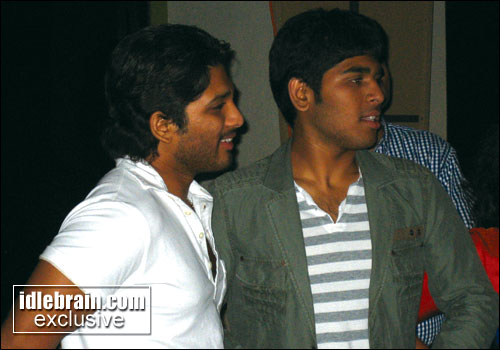 allu arjun at ata