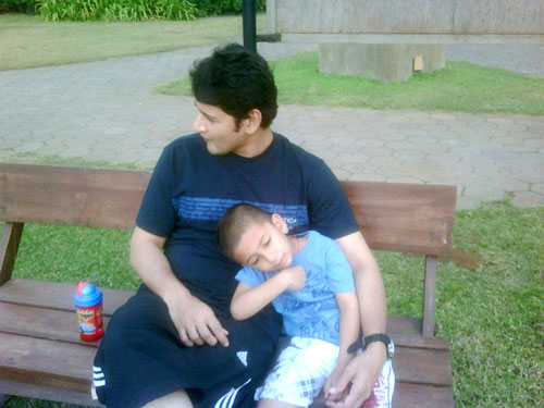 mahesh babu with gautam