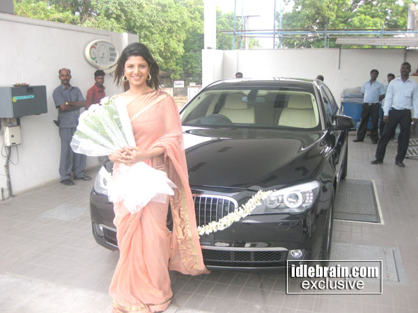 rambha with bmw