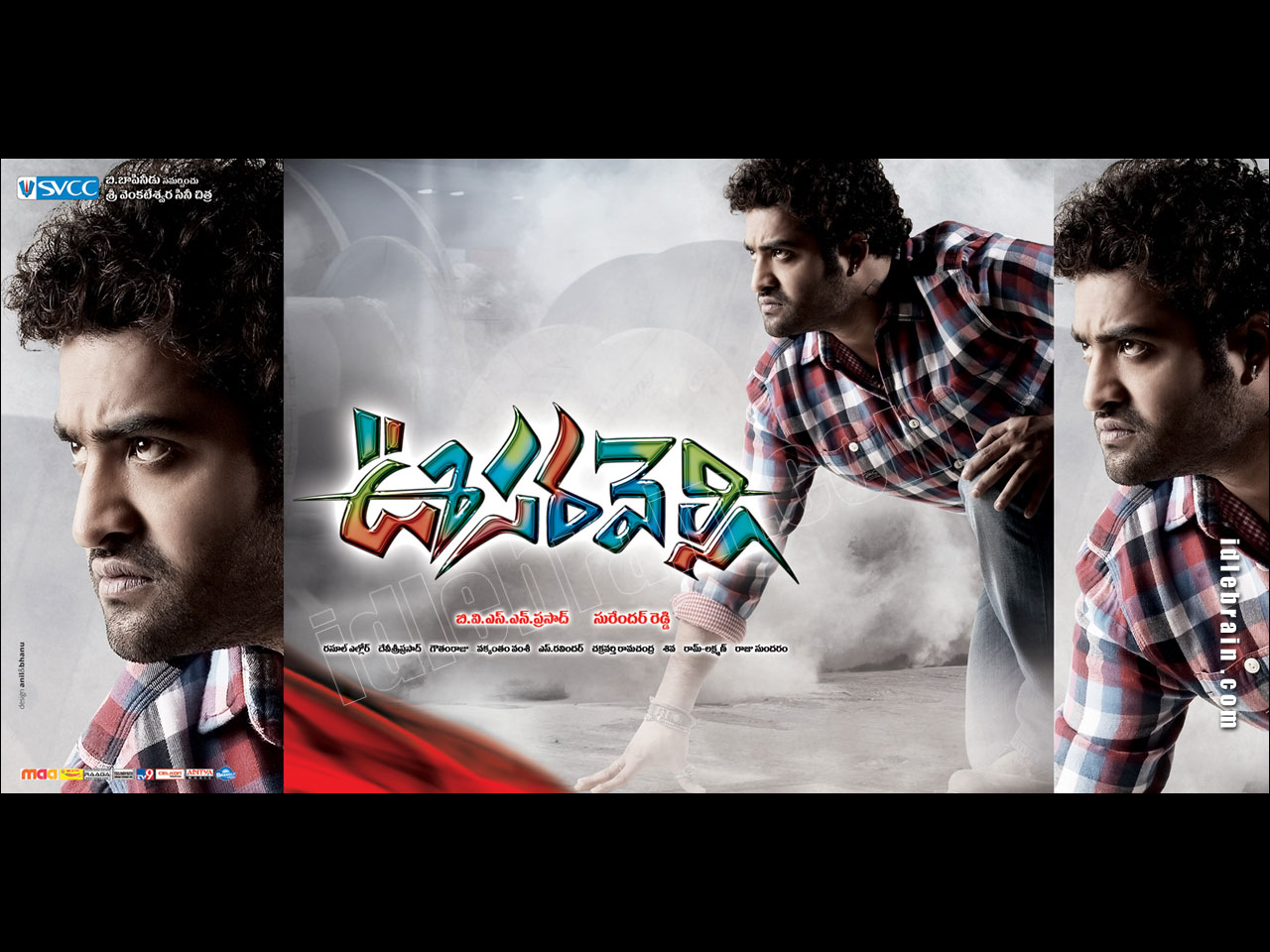 Telugu Cinema Photos News wallpapers Stills Pics Movie Reviews: Jr Ntr Oosaravelli  Wallpaper Posters