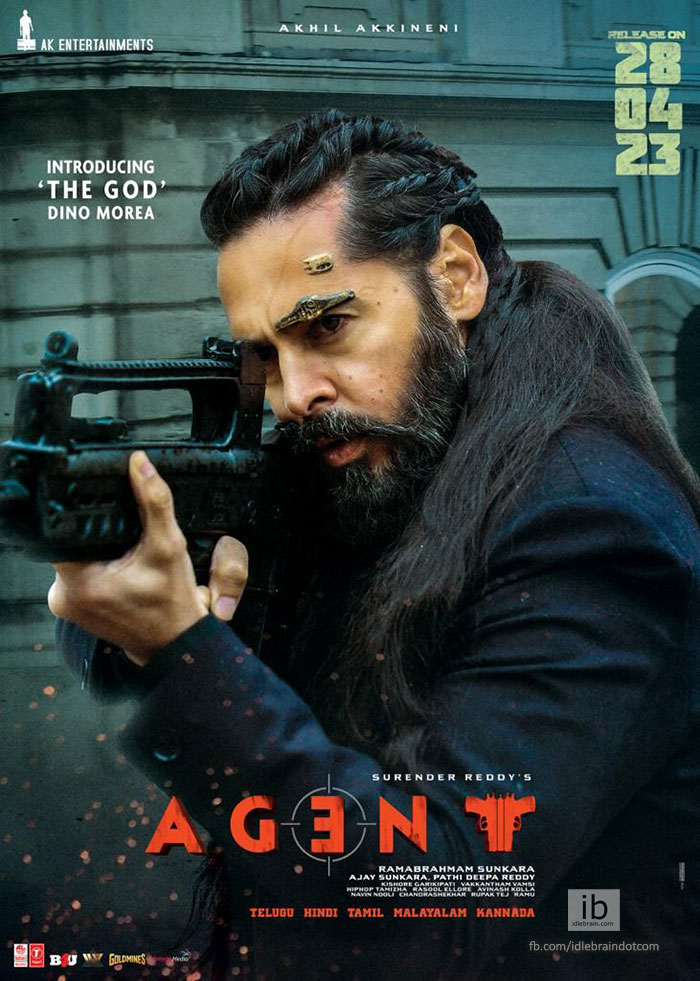 Surrender Reddy Films Introducing Dino Morea As ‘The God’ From Akhil Akkineni, Surender Reddy ...