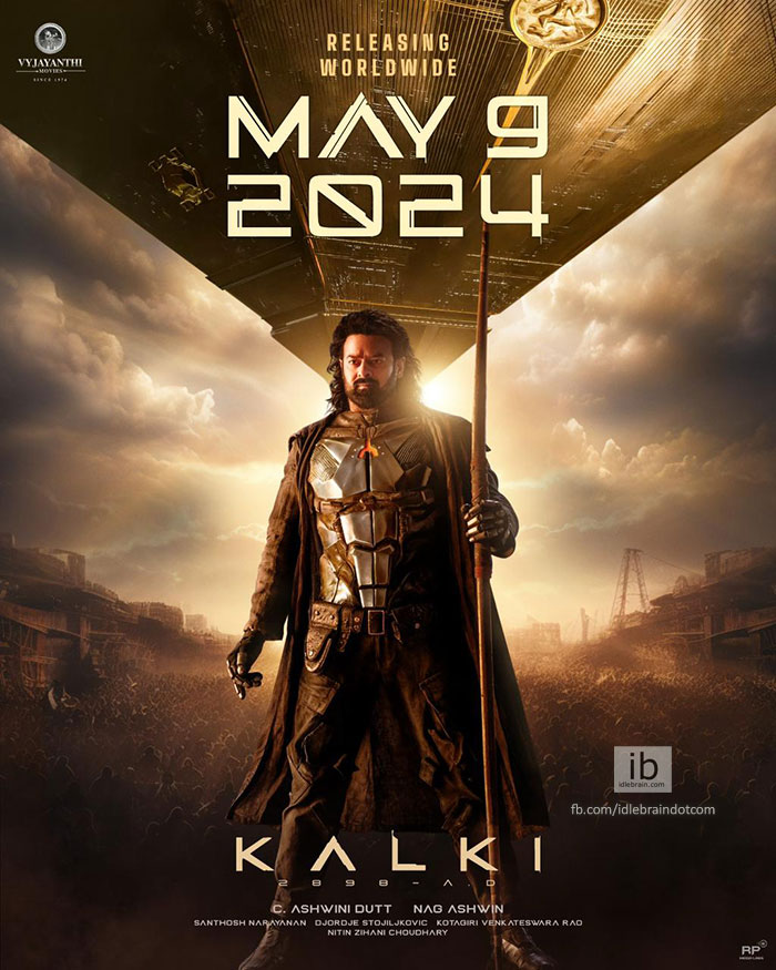 Save The Date ‘Kalki 2898 AD’ announces May 9, 2024, for its grand Pan