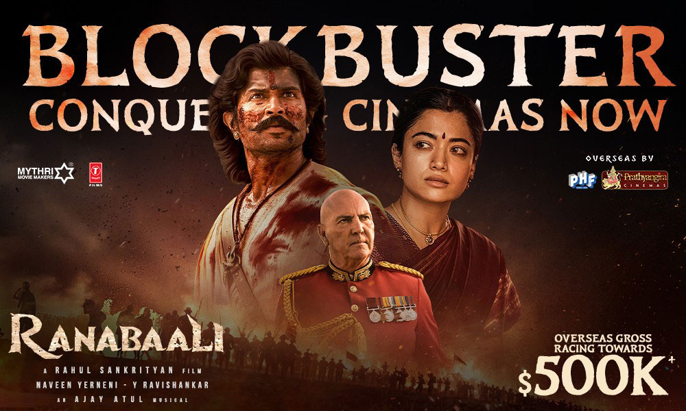 Ranabaali blockbuster in cinemas now