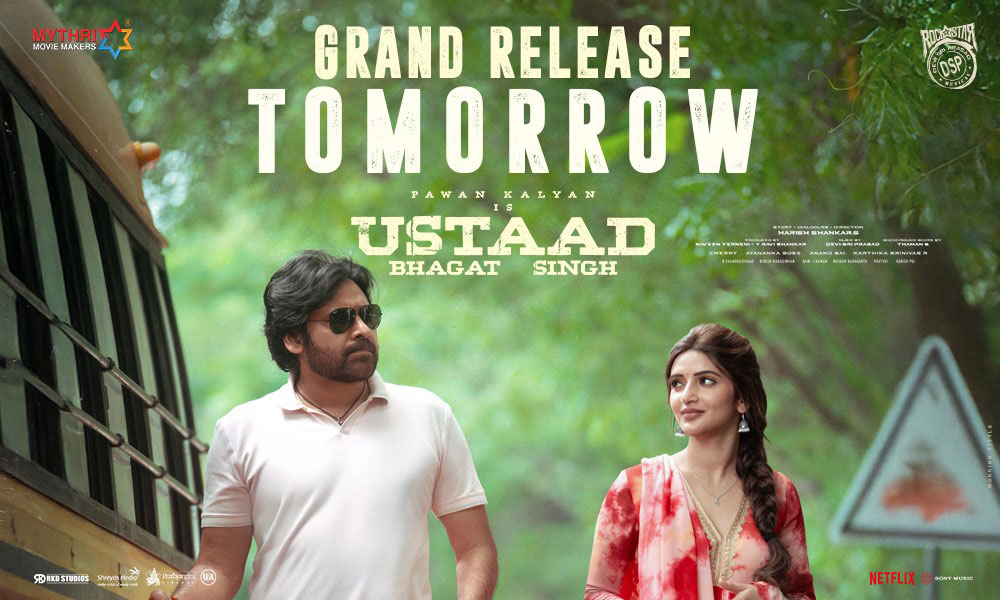 Ustaad Bhagat Singh grand release tomorrow