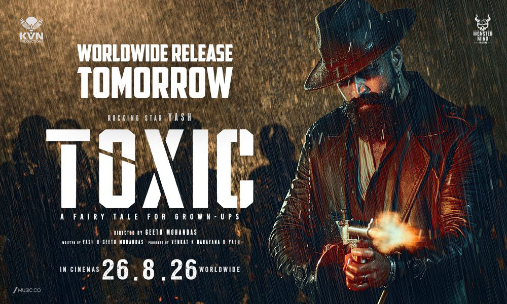 Toxic Releasing tomorrow
