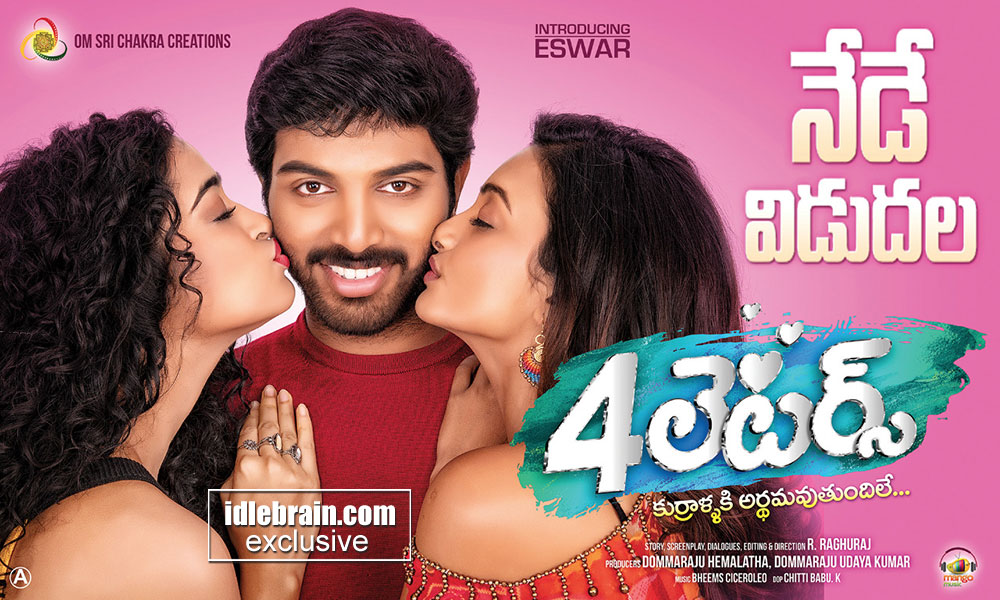 4 Letters posters gallery - Telugu cinema - Eswar, Tuya Chakraborthy