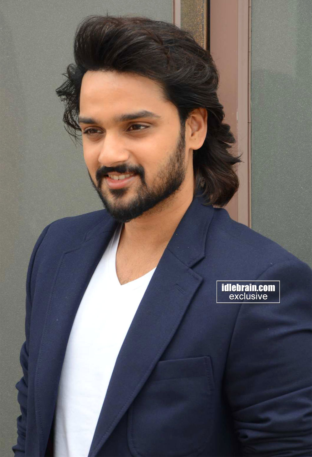 Image of Portrait Of Actor Nani or Telugu Film Actor Or Tollywood Actor  Nani On an Isolated White Background-FX863024-Picxy