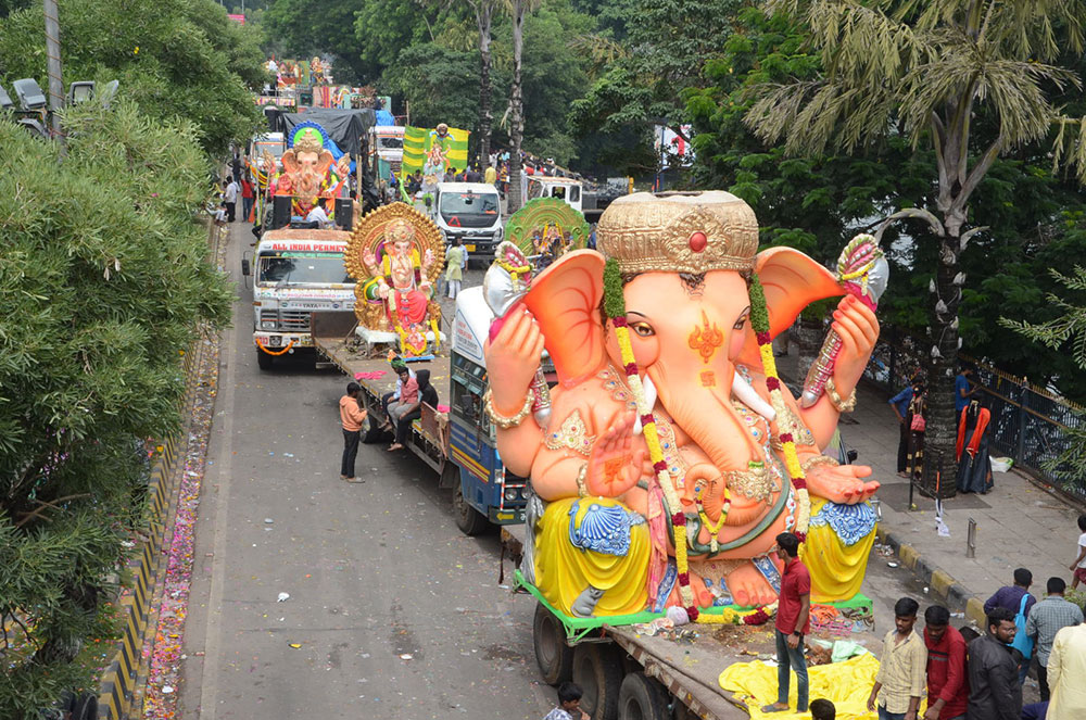 Ganesh Nimajjanam in Hyderabad 2022 Telugu cinema